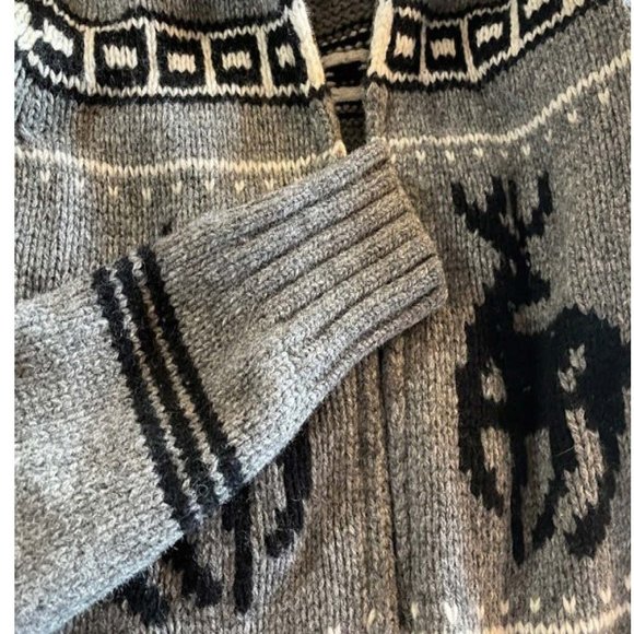 Aritzia TNA 100% Lambswool Grey Long Sleeve Sweater - Picture 5 of 6